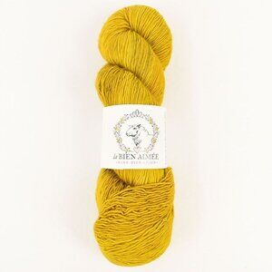 La Bien Aimée Yarn Merino Singles Superwash Merino Yellow Brick Road
